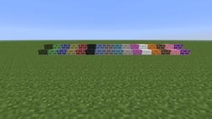 All of The Coloured Brick Slabs