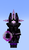 End Lord Armor with an old model of The Beginning and The End