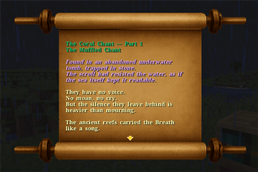 Readable and scrollable scrolls