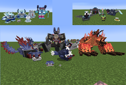 A bunch of digimon added by the addon