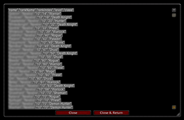 9. Export frame.
