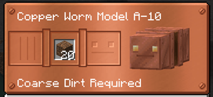 Copper Worm UI