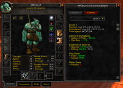 Leveling report.