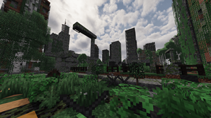 park next to a street