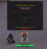 Movable Config Panel