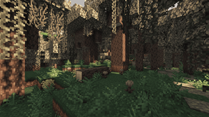 Pale Garden in the Day