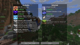 Select Datapacks