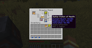 sulfur potions change depending on what base you use (awkward, thick, water bottle, etc).png