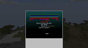 Block Break Game Over