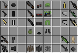 all guns from the mod v1.3