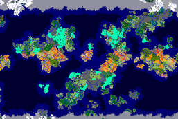 world map