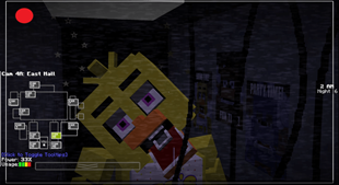 Right Hallway With Chica Creeping to the door....