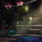 Skulk Salotls in a cave