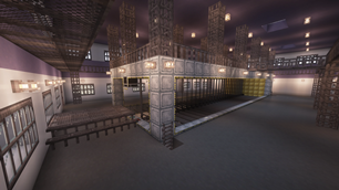 Nuclear Plant Turbine Room