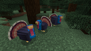 Three sizes of turkey