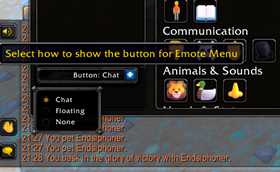 Button position types