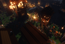 A pillager bastille getting attacked