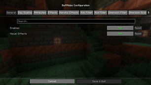 Fabric config via ModMenu mod