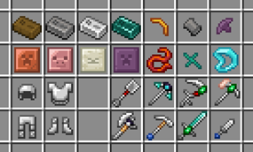 Various parts and tools