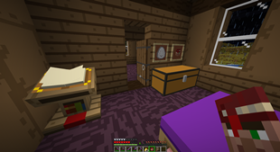 Villager with job in hand