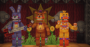 FNaF Pizzeria Simulator Stage