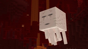 Ghast from below