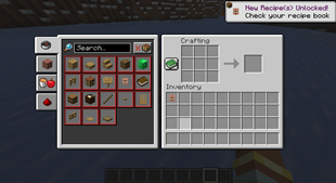 Get the Recipe through crafting