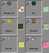 Fabric set crafting recipes