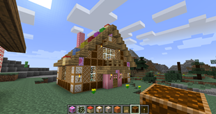 Building a gingerbread house