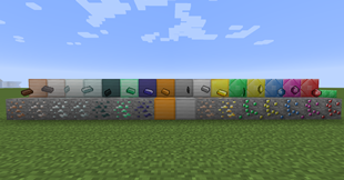 Metals, Ores and Gems