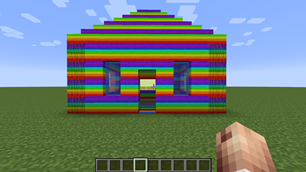 Rainbow house