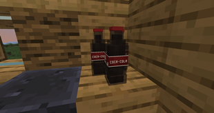 SCP-207 placed down as a block