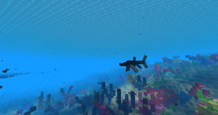 Suevoleviathan swimming