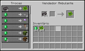Trocas com Wandering Trader