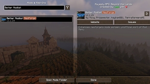 Modlist UI