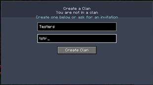 Create Clan
