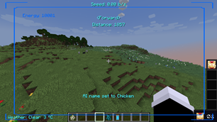 Ai name set to Chicken