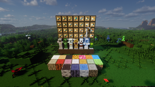 Items and Biomes :
