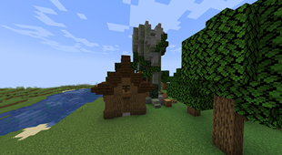 A mysterious shack