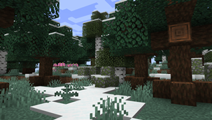 Snowy Chestnut Forest