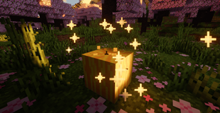 Glistering Melon Block now has particle effects