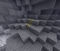 A sulfur vein in game