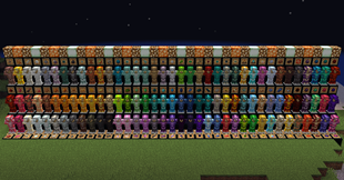 All Trim Materials with Transcendent Armor Trim