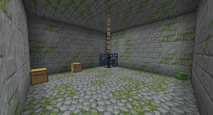 Dungeon with zombie spawner