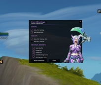 Silent CR UI Panel and options