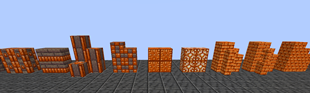 Topaz encrusted dripstone blocks
