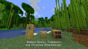Bamboo Doors, Trapdoors, and Chiseled Bookshelves!