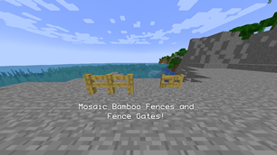 Mosaic Bamboo Fences and Fence Gates!