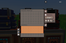 backpack menu