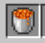 Bucket of beans in game